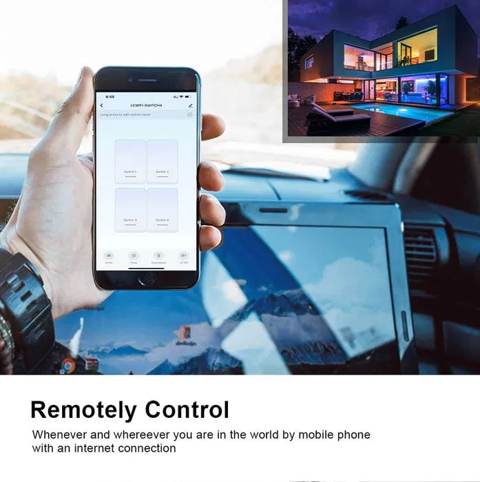 Intrerupator WiFi+BLE TUYA pano sticla cu/fara nul cap scara Intrerupator WiFi+BLE TUYA pano sticla cu/fara nul cap scara